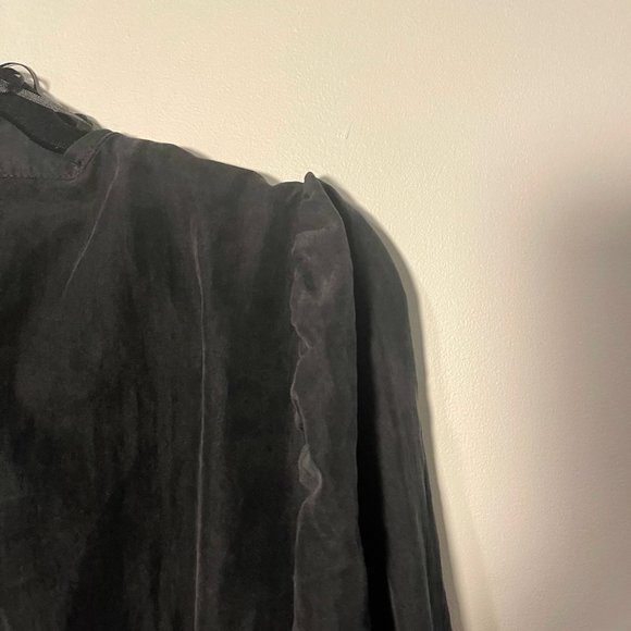 Zara Black V-Neck Dress - Picture 5 of 16